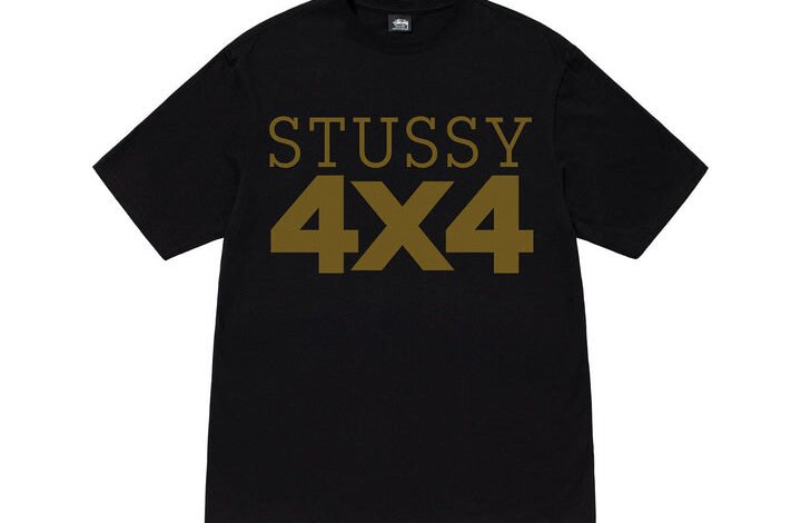 4X4 TEE BLACK