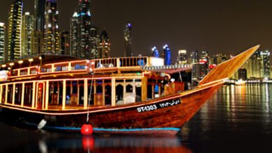 Dubai dhow cruise city tour