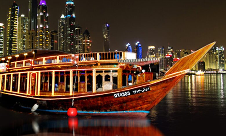 Dubai dhow cruise city tour