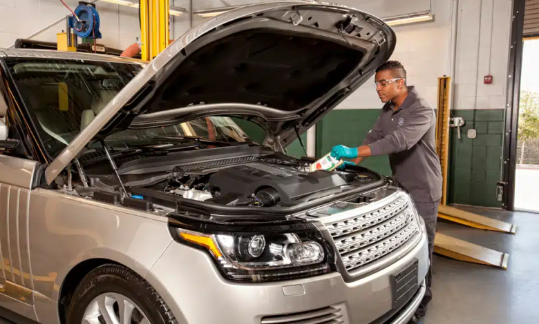 range rover car service in dubai